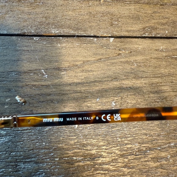 Miu Miu Brown Tortoise Sunglasses - Picture 5 of 7